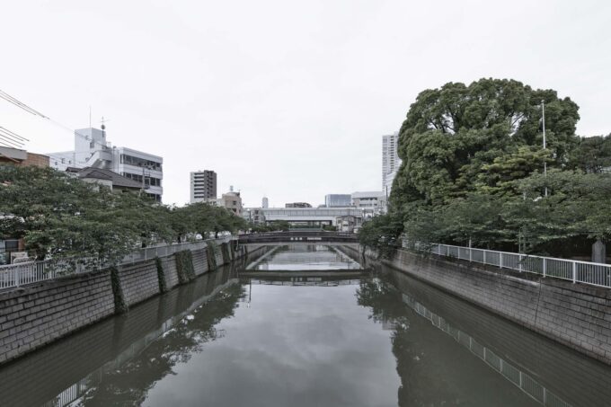 ARCHETYPE＼River Series＃1＼鎮守橋より目黒川上流＃1｜Meguro River Upstream from Chinjyu Bridge＃1, Tokyo, 2024