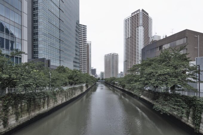 ARCHETYPE＼River Series＃1＼御成橋より目黒川上流＃1｜Meguro River Upstream from Onari Bridge＃1, Tokyo, 2024