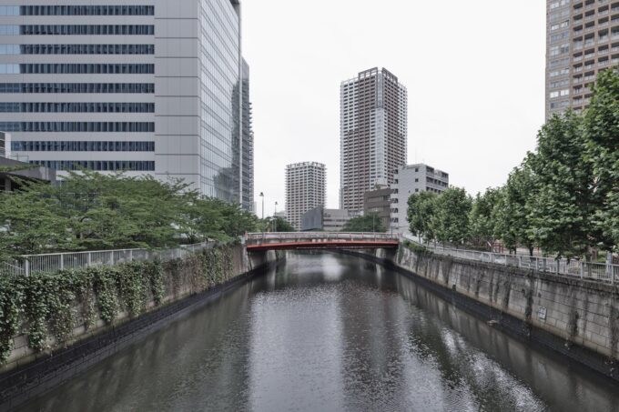 ARCHETYPE＼River Series＃1＼鈴懸歩道橋より目黒川上流＃1｜Meguro River Upstream from Suzukake Footbridge＃1, Tokyo, 2023